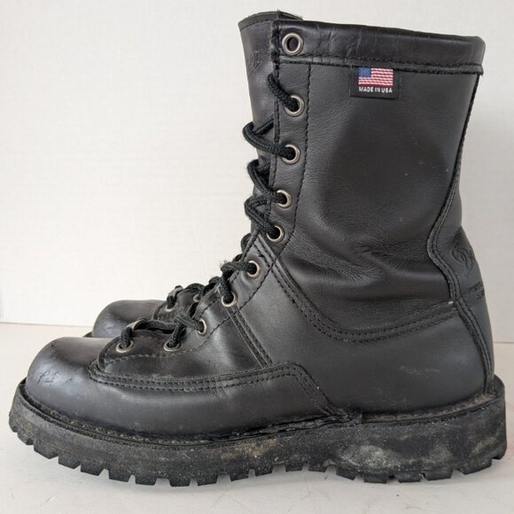 Danner Recon 200G GTX Womens 7 Black Leather Insulated Boots - 69410 - USA Made - Picture 3 of 16